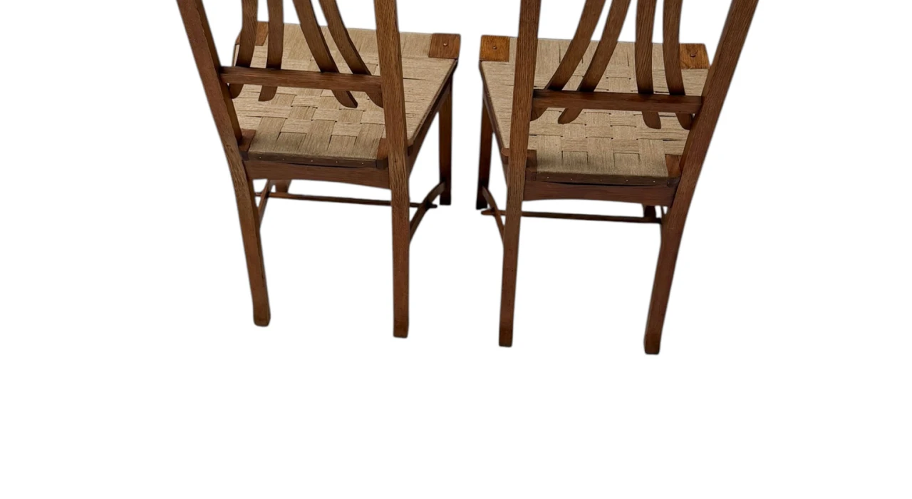 Chambre D'Artisan Chair by Gustave Serrurier-Bovy, 1895